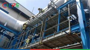 Jasa scaffolding untuk projek biomass pipework