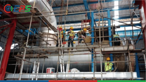 Jasa scaffolding untuk projek biomass pipework
