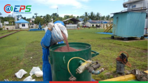 Pemasangan kembali peredam panas column shell dan pembersihan, sand blasting ulang dan pengecetan ulang