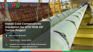Pemasangan insulasi untuk peredam dingin, perlindungan anggota, dan perlindungan solar