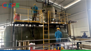 Pemasangan scaffolding dan insulasi boiler