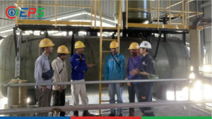Pemasangan scaffolding dan insulasi boiler