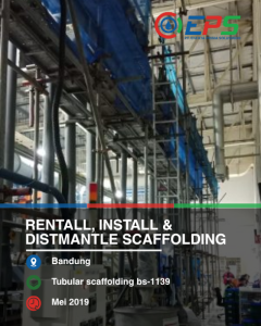 Scaffolding services including rentall, install and dismantle
