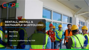 Scaffolding services including rentall, install and dismantle