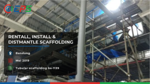 Scaffolding services including rentall, install and dismantle
