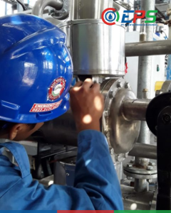 Menyediakan dan memasang peredam dingin